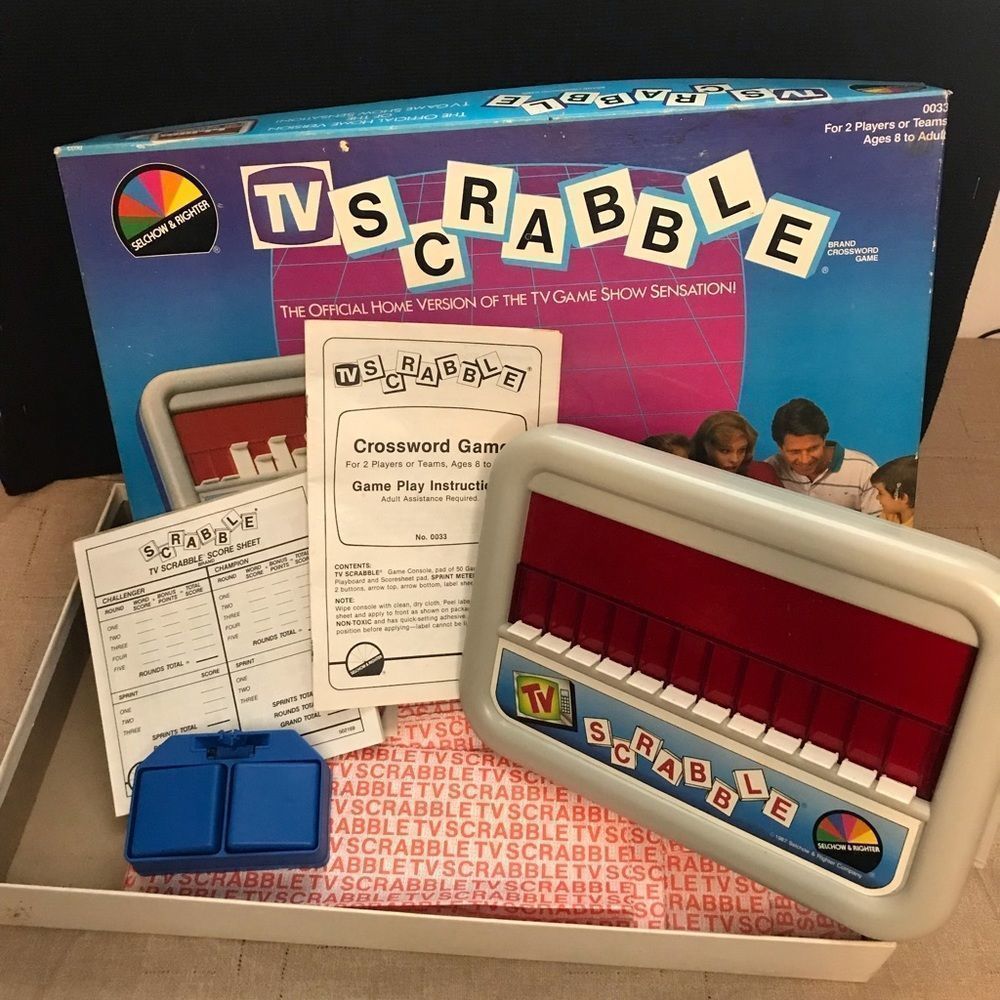 TV Scrabble Game 